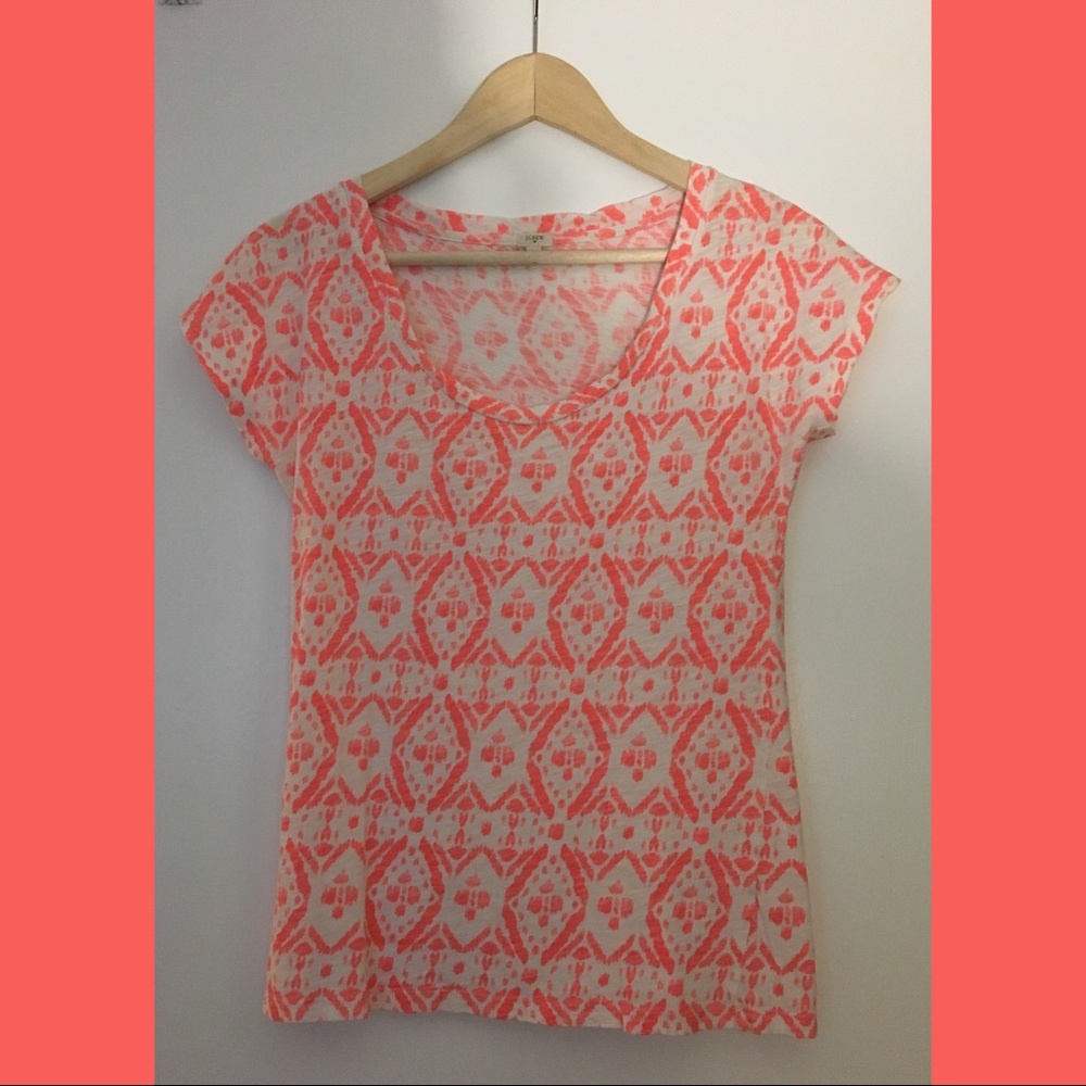 J Crew Tribal Pattern Small Top
